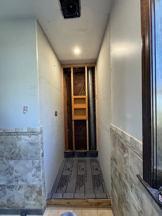 Walk-In Shower Rebuild — C P Renovations project photo 1