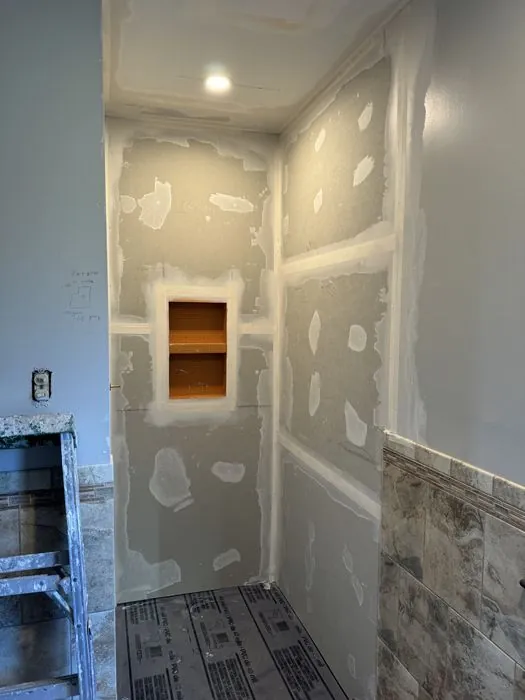 Walk-In Shower Rebuild — C P Renovations project photo 2