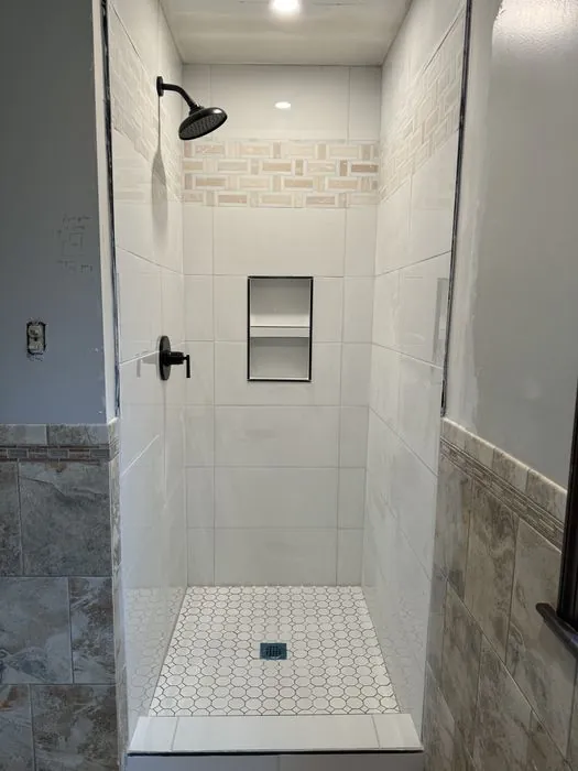 Walk-In Shower Rebuild — C P Renovations project photo 3