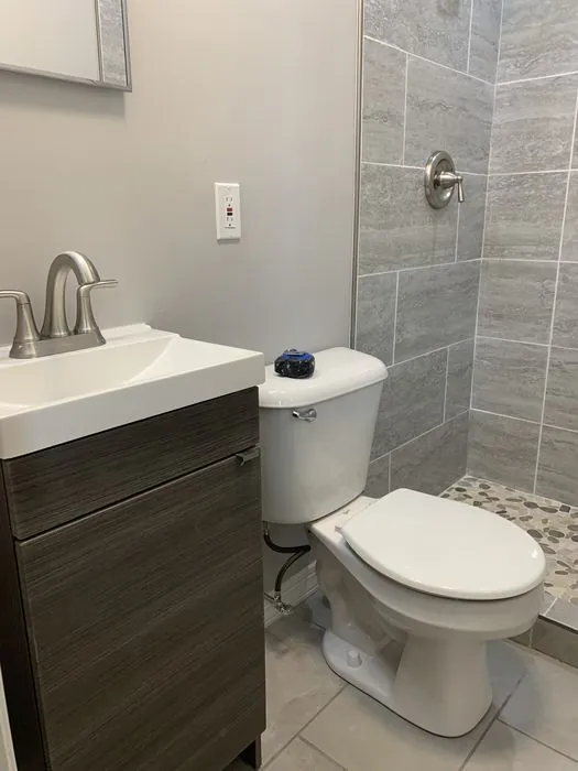 Two Bathrooms, Down to the Dirt — C P Renovations project photo 26