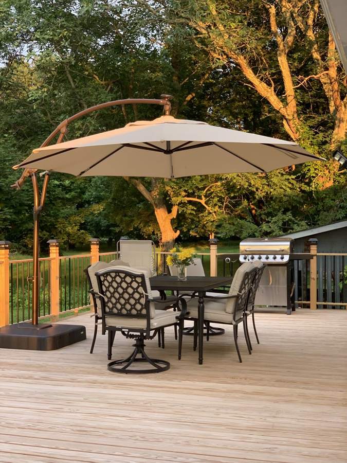 Deck at Golden Hour